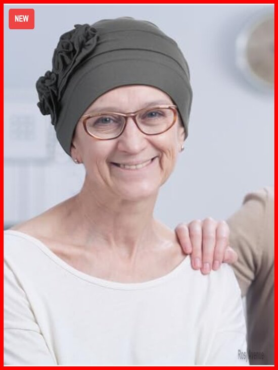 6 Pack Stretchy Soft Turbans Cancer Caps for Hair Loss Women Headwear main image 2